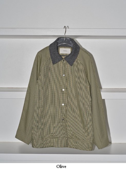 TODAYFUL (トゥデイフル）Houndstooth Raglan Jacket☆ 24秋冬【12420103】ジャケット -  通販セレクトショップ HeartySelect | TODAYFUL.SNIDEL.CELFORD.COCODEAL等正規取扱 大阪枚方くずは