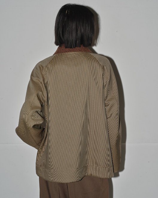 TODAYFUL (トゥデイフル）Houndstooth Raglan Jacket★ 24秋冬【12420103】ジャケット 　 -  通販セレクトショップ HeartySelect | TODAYFUL.SNIDEL.CELFORD.COCODEAL等正規取扱　大阪枚方くずは