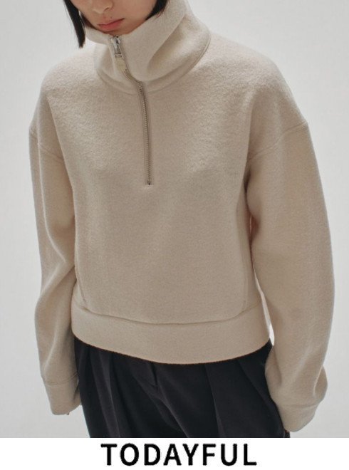 TODAYFUL (ȥǥե<br>Halfzip Wool Pullover  24ߡ12420201ۥ˥åȥȥåץ 