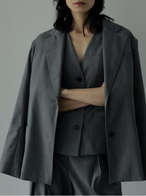 anuke(アンヌーク)Twill Over Jacket 24春夏【62410102