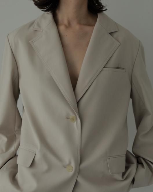 anuke(アンヌーク)Twill Over Jacket 24春夏【62410102