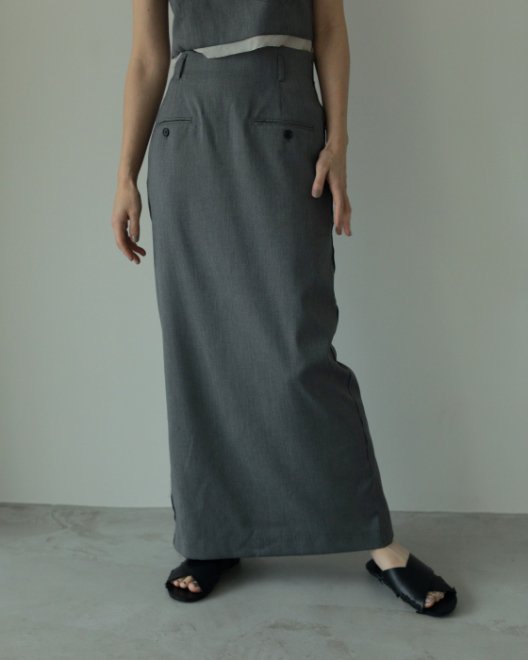 anuke(アンヌーク)Twill Pocket Skirt 24春夏【62410803】ロング・マキシスカート - 通販セレクトショップ  HeartySelect | TODAYFUL.SNIDEL.CELFORD.COCODEAL等正規取扱　大阪枚方くずは