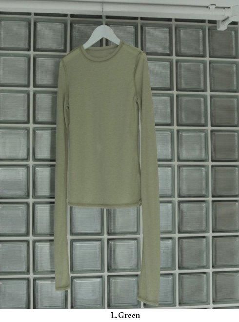 anuke(アンヌーク)Reversible Long T-shirts 25春夏2 【62410609