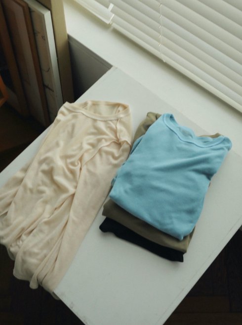 anuke(アンヌーク)’Reversible Long T-shirts’’ 24春夏予約2 【62410609】カットソー 入荷予定 :  6月中旬～　9月中旬〜 - 通販セレクトショップ HeartySelect | 