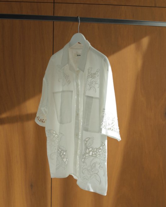 anuke(アンヌーク)Cutwork Lace Shirts 24春夏3 【62410402】シャツ・ブラウス - 通販セレクトショップ  HeartySelect | TODAYFUL.SNIDEL.CELFORD.COCODEAL等正規取扱 大阪枚方くずは