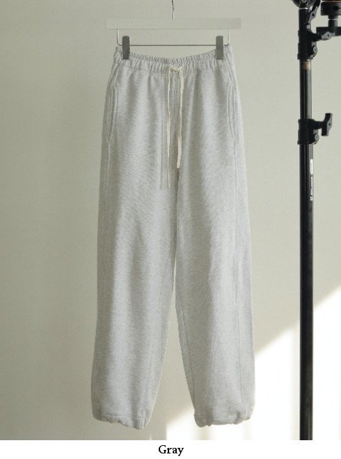 anuke(アンヌーク)Drawstring Sweat Pants 24秋冬予約2【62410713 