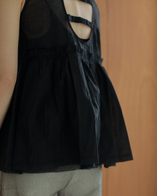 anuke(アンヌーク)Sheer Peplum Tops 24春夏予約【62410403】カットソー 入荷予定 : 4月下旬～ -  通販セレクトショップ HeartySelect | TODAYFUL.SNIDEL.CELFORD.COCODEAL等正規取扱　大阪枚方くずは