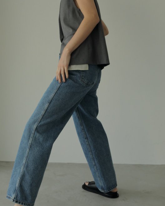 anuke(アンヌーク)Highwaist Straight Denim 24春夏【62411401】デニムパンツ - 通販セレクトショップ  HeartySelect | TODAYFUL.SNIDEL.CELFORD.COCODEAL等正規取扱 大阪枚方くずは