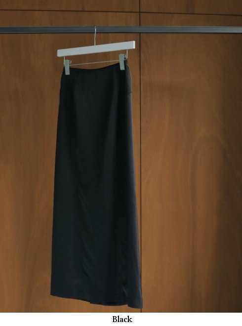 anuke(̡)<br>Satin Pencil Skirt  24ղͽ62410801ۥ󥰡ޥ ͽ : 5ܡ