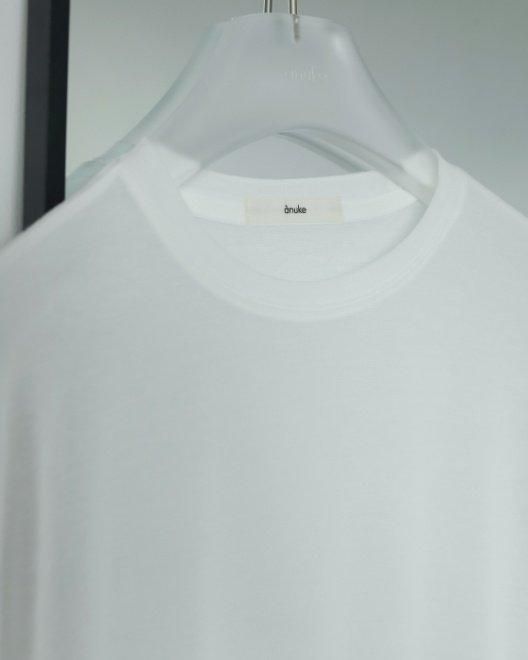 anuke(アンヌーク)Sheer Slub T-shirts 25春夏【62410606】T