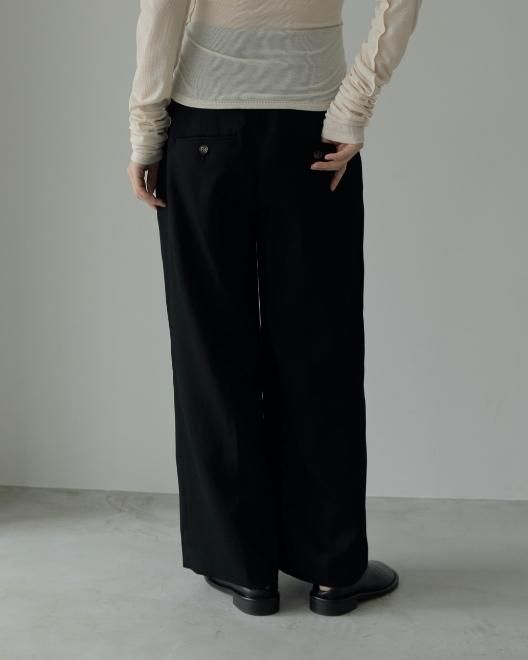 anuke(アンヌーク) 'Reha. Tuck Wide Pants'' 25春夏予約