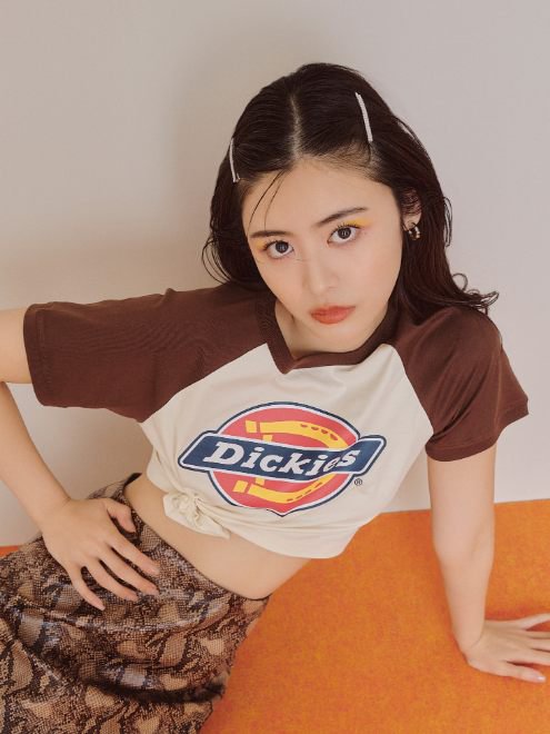 Lily Brown （リリーブラウン)【Dickies】 コラボTシャツ 24春夏 ...
