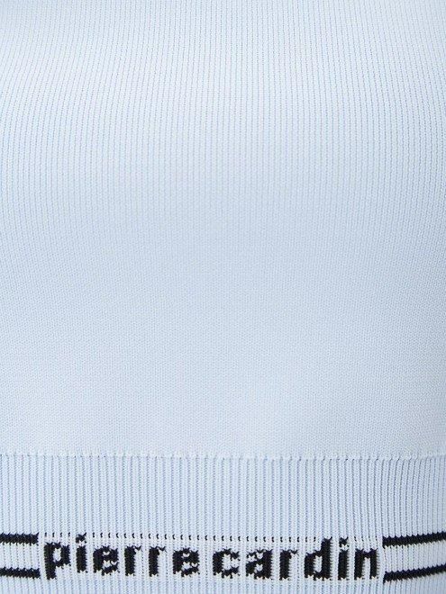 (セール40%OFF)  FRAY I.D / フレイアイディー  【pierre cardin】コラボハーフスリーブニット  24春夏. FWNT242808 FRAY I.D (セール40%OFF) / フレイアイディー 【pierre cardin