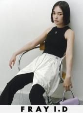 FRAY I.D（フレイアイディー）の「割繊チンツプリーツスカート