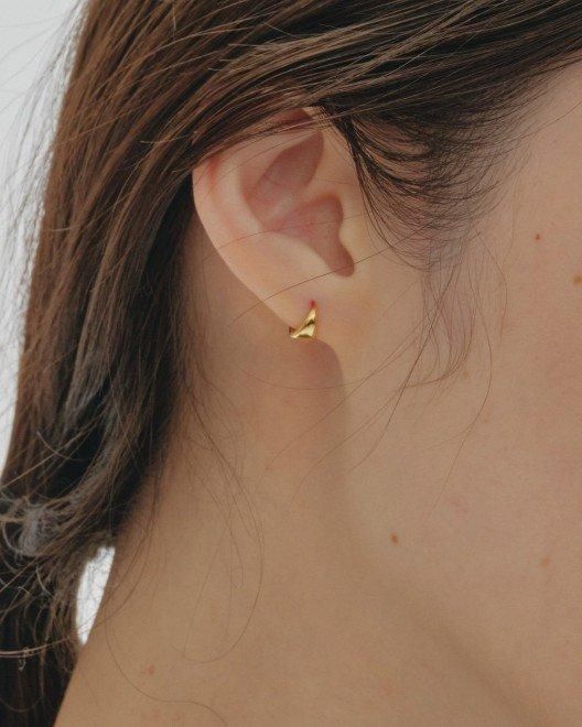 todayful Petit Curvy Pierce ゴールド TODAYFUL (トゥデイフル）Petit Curvy Pierce（Silver925） 25春