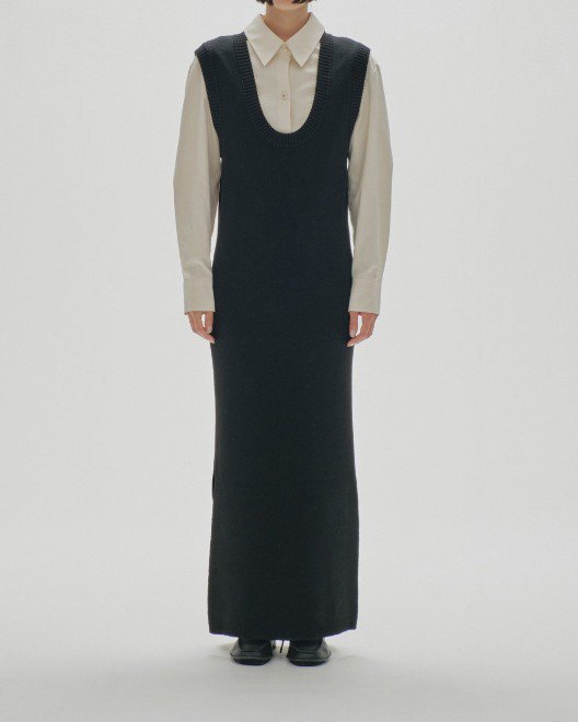 TODAYFUL (トゥデイフル）Uneck Knit Dress☆ 24秋冬.【12420312】マキシワンピース - 通販セレクトショップ  HeartySelect | TODAYFUL.SNIDEL.CELFORD.COCODEAL等正規取扱 大阪枚方くずは