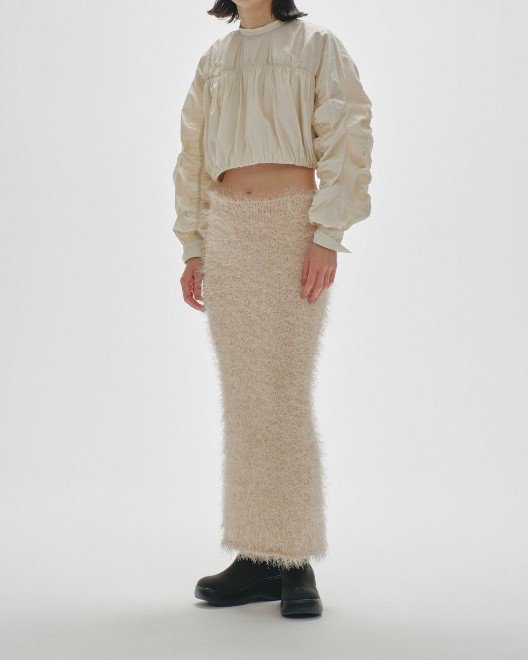 TODAYFUL (トゥデイフル）Shaggy Knit Skirt★ 24秋冬.予約【12420805】ロング・マキシスカート 入荷予定 :  10月中旬～　冬受注会 - 通販セレクトショップ HeartySelect | ...