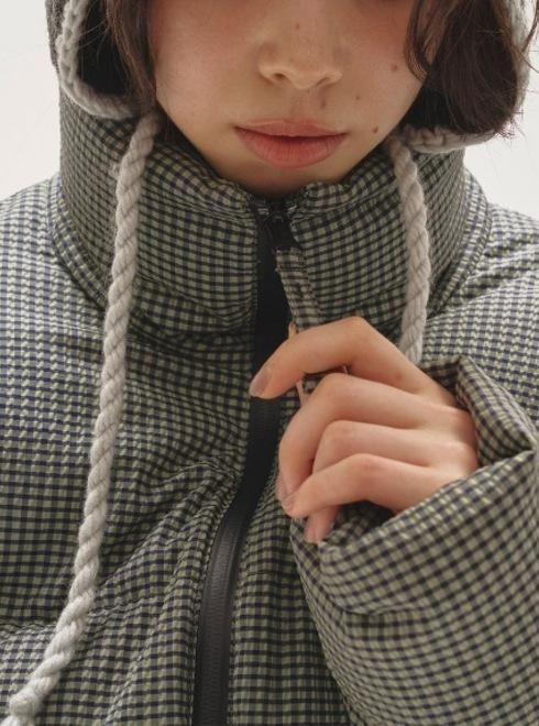 〈TODAYFUL〉Check Dawn Jacket TODAYFUL(トゥデイフル)/Check Dawn Jacket(チェック ダウン