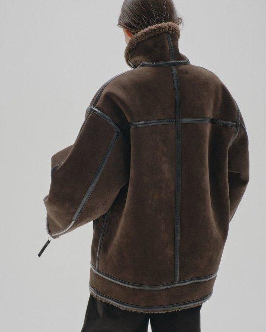 TODAYFUL トゥデイフル B-3 フェイクムートン ジャケット 36 TODAYFUL