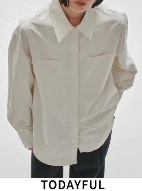 TODAYFUL (トゥデイフル）Stitch Pocket Overshirts★ 24秋冬.予約【12420417】シャツ・ブラウス 入荷予定 :  11月中旬～　冬受注会 - 通販セレクトショップ HeartySelect | ...