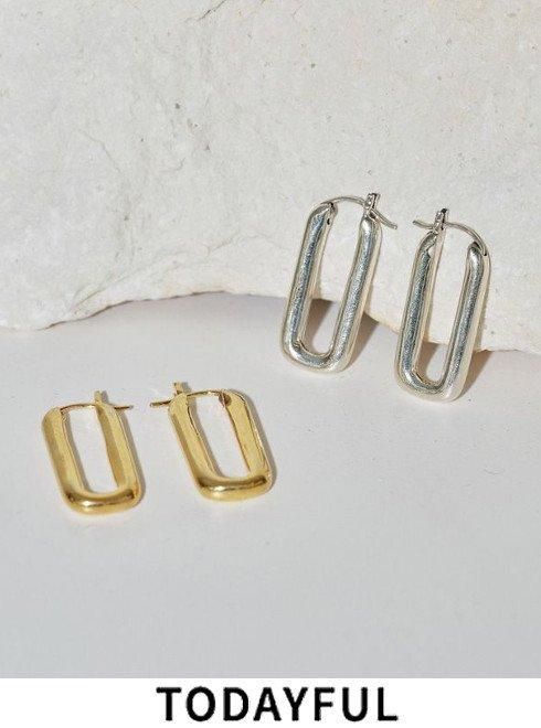 TODAYFUL Middle Hoop Pierce ミドル フープピアス(Silver925) Gold / Silver | planet3rd