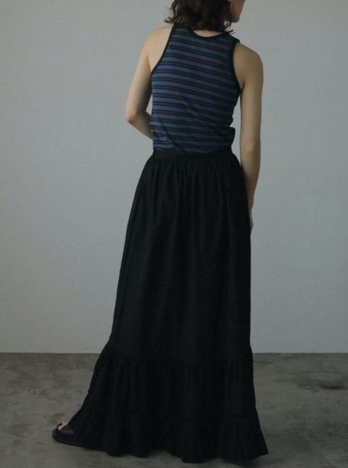 anuke(アンヌーク)Multi Border Tanktop 24秋冬【62420610