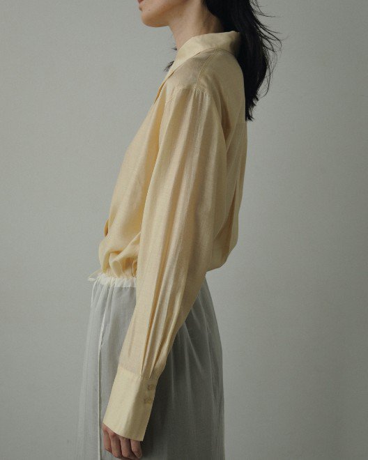 anuke(アンヌーク)Sheer Satin Shirts 24秋冬【62420403】シャツ・ブラウス 冬受注会 - 通販セレクトショップ  HeartySelect | TODAYFUL.SNIDEL.CELFORD.COCODEAL等正規取扱 大阪枚方くずは