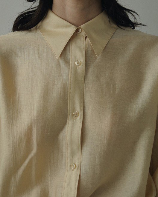 anuke(アンヌーク)Sheer Satin Shirts 24秋冬【62420403】シャツ・ブラウス 冬受注会 - 通販セレクトショップ  HeartySelect | TODAYFUL.SNIDEL.CELFORD.COCODEAL等正規取扱 大阪枚方くずは