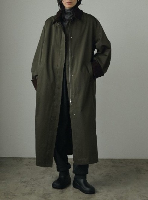 anuke(アンヌーク)Twill Soutiencollar Coat 24秋冬予約【62420002 ...