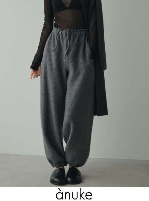 anuke(̡)<br>Drawstring Wool Pants  24ͽ62420708ۥѥ ͽ : 11ܡ  ߼