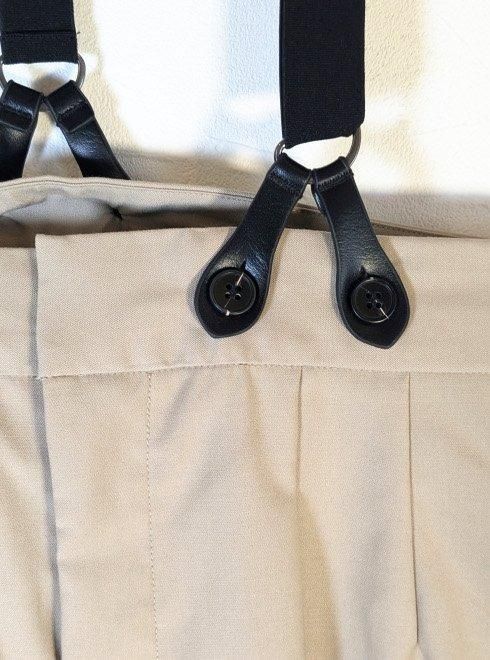 COCODEAL (ココディール）サスペンダー付きタックパンツ 24秋冬