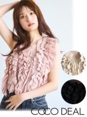 COCODEAL (ココディール）ケーブルweek刺繍ニット 25春夏