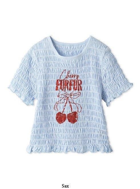 限定価格セール! FURFUR (ファーファー)【上國料萌衣コラボ】チェリーギャザー 服&ファッション小物