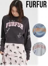 FURFUR （ファーファー)ドットチュールフリルコサージュ