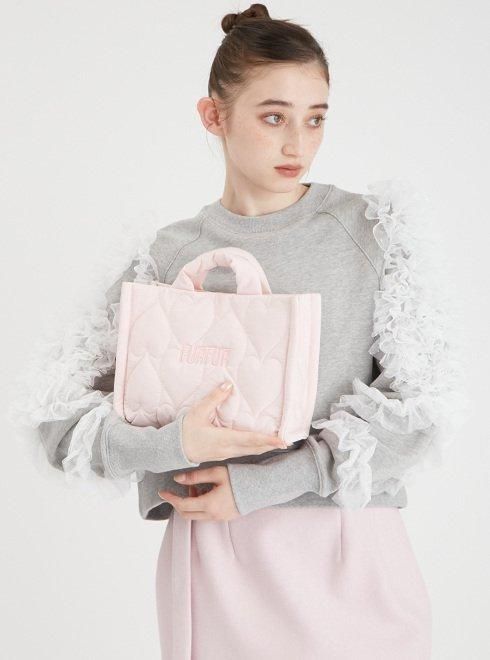 FURFUR ピンク ファー ショルダーバッグ