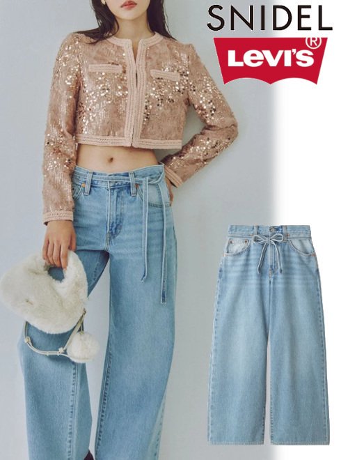 snidel ʥʥǥ<br>Levi'sǥ˥(27  24ߡSWFP244050ۥǥ˥ѥ 