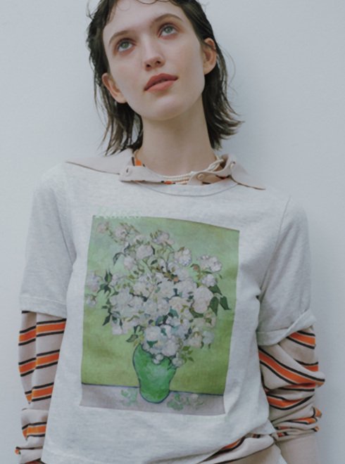 Lily Brown （リリーブラウン)【The Metropolitan Museum 】バリエーションリンガーTシャツ  24秋冬【LWCT244047】 - 通販セレクトショップ HeartySelect |  TODAYFUL.SNIDEL.CELFORD.COCODEAL等正規取扱 大阪枚方くずは