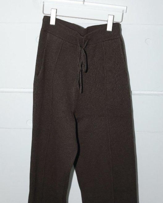 anuke(アンヌーク)Pintuck Knit Pants 24秋冬【62420716】パンツ
