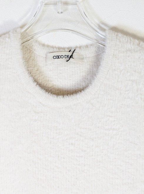 COCODEAL (ココディール）ショートフェザー半袖ニット 24秋冬.【74631204】ニットトップス ss12 - 通販セレクトショップ  HeartySelect | TODAYFUL.SNIDEL.CELFORD.COCODEAL等正規取扱　大阪枚方くずは
