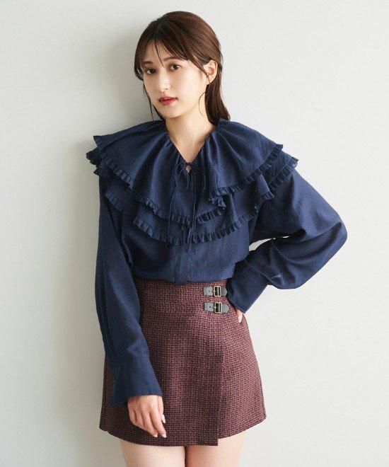 ribbon knit #cocodeal #ココディール #大人フェミニンコーデ