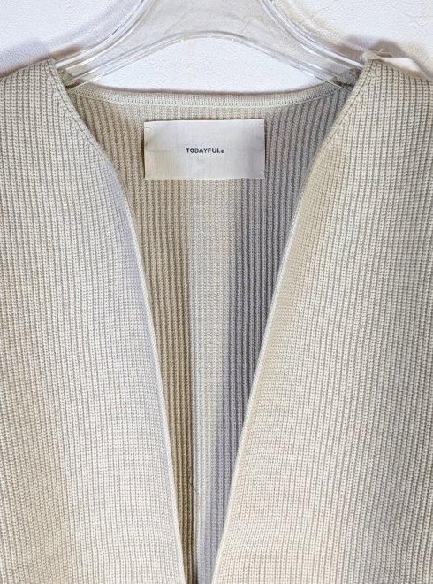 TODAYFUL (トゥデイフル）Slit Neck Knit 25春夏【12510502