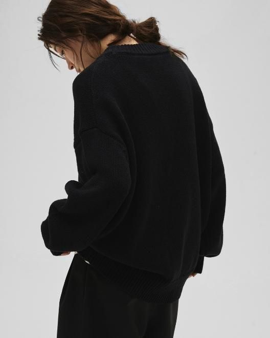 todayful Roundhem Linen Knit ブラック TODAYFUL (トゥデイフル）Roundhem Linen Knit 26春夏予約