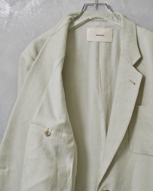 TODAYFUL (トゥデイフル）Boyfriend Linen Jacket☆ 25春夏予約【12510103】ジャケット 入荷予定 : 3月中旬～  - 通販セレクトショップ HeartySelect | TODAYFUL.SNIDEL.CELFORD.COCODEAL等正規取扱 大阪枚方くずは