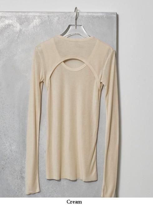 TODAYFUL (トゥデイフル）Back Layered Long T-shirts 25春夏