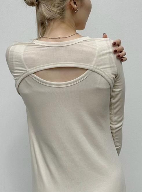 TODAYFUL (トゥデイフル）Back Layered Dress 25春夏【12510315