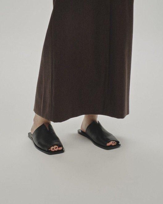 TODAYFUL (トゥデイフル）Leather Slit Sandals☆ 25春夏