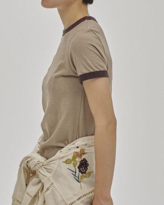 TODAYFUL (トゥデイフル）Compact Ringer Tee☆ 25秋冬予約2