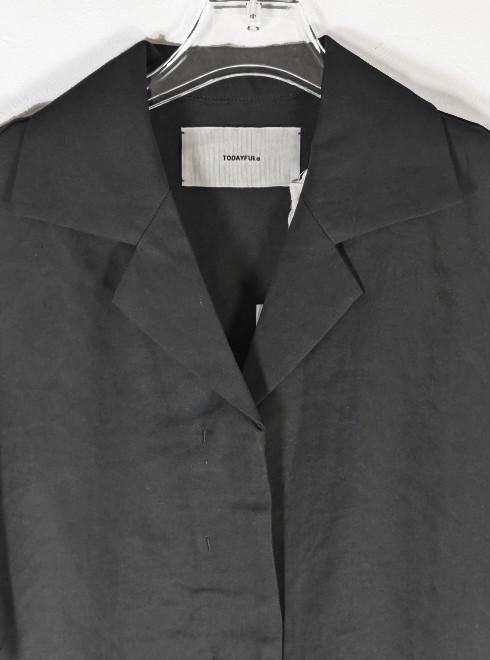 トゥデイフル Halfsleeve Box Shirts ブラック TODAYFUL(トゥデイフル) / Life's online store（ライフズ