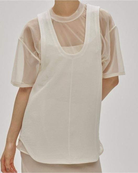 TODAYFUL (トゥデイフル）Back Satin Tanktop 25春夏【12510432