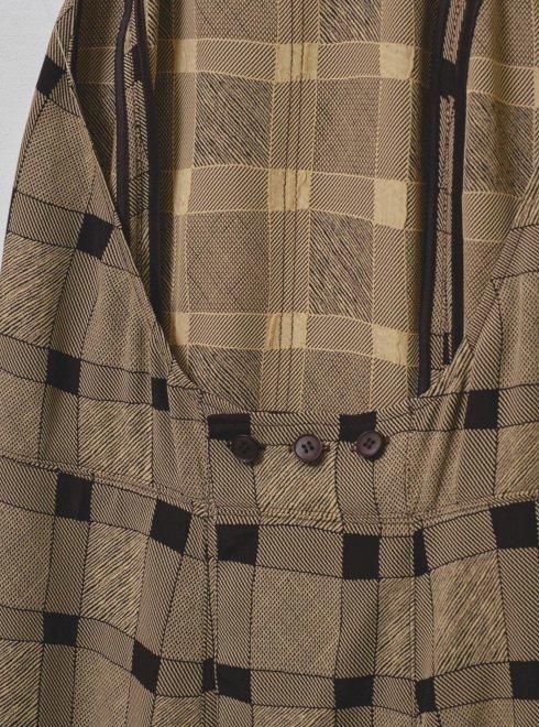 TODAYFUL (トゥデイフル）Halterneck Checkjacquard Tops☆ 25春